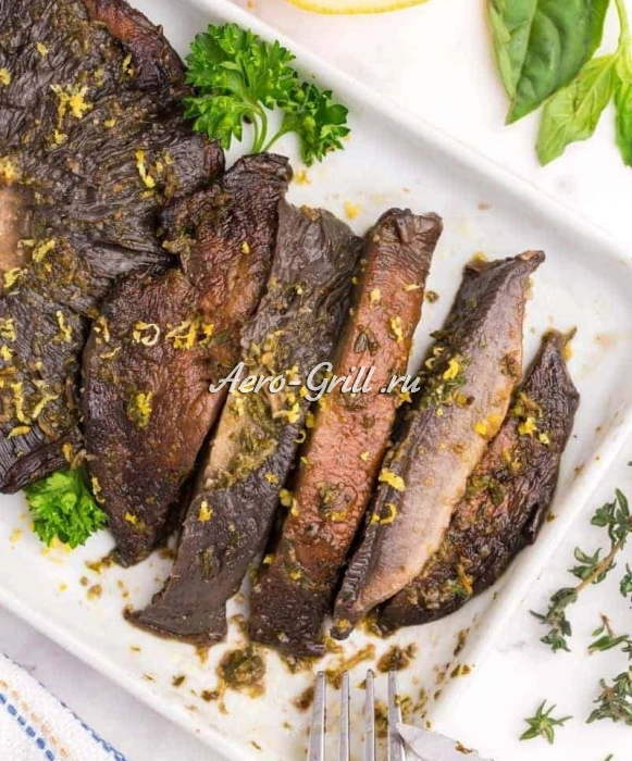 Грибные стейки