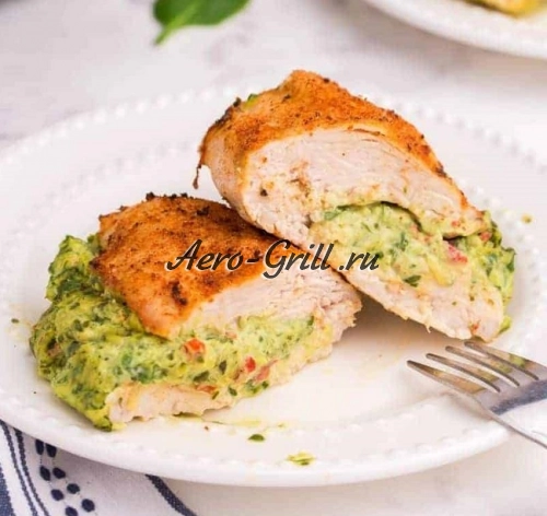 Фаршированная куриная грудка
